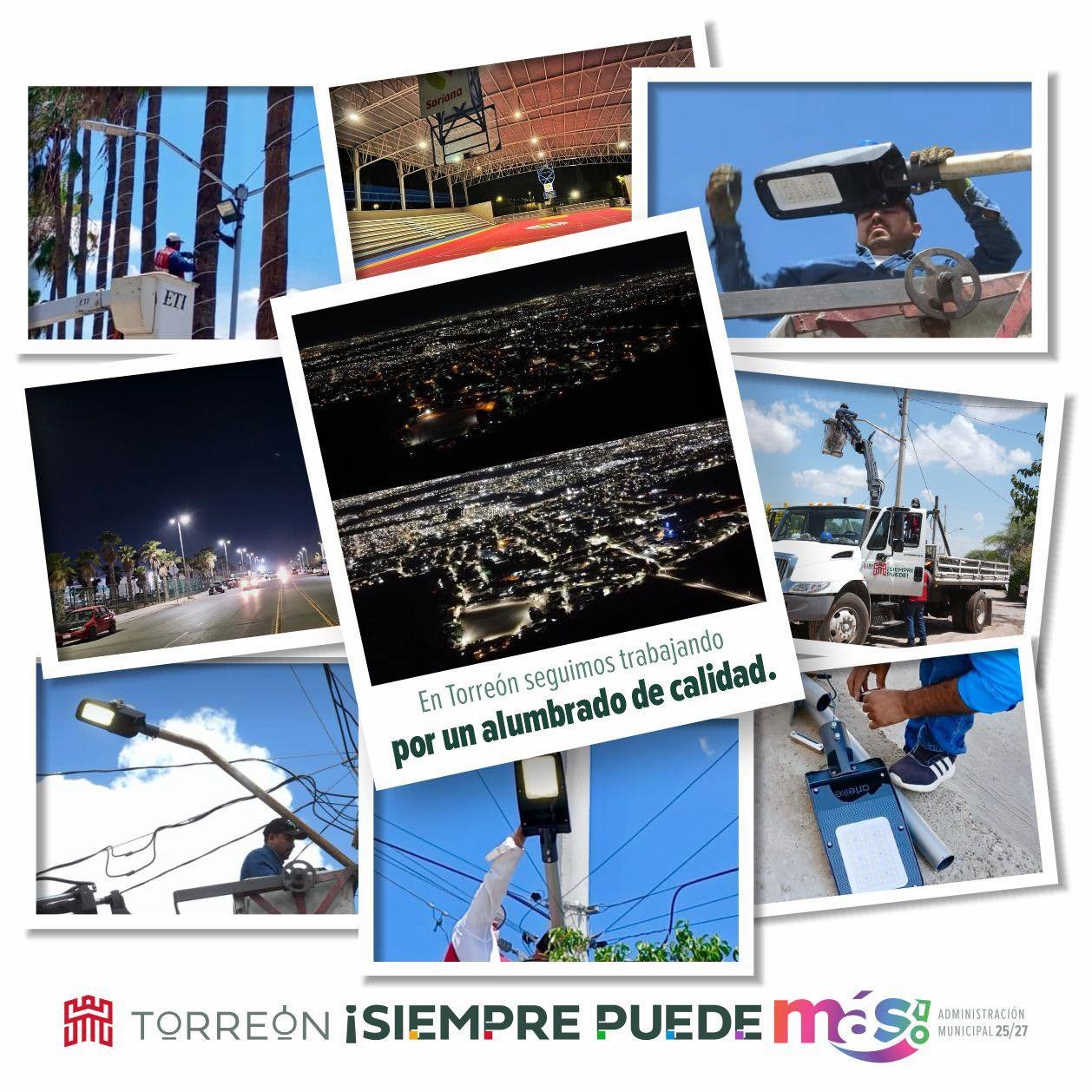 Refuerzan alumbrado público en Torreón para mayor seguridad - El Ahuizote