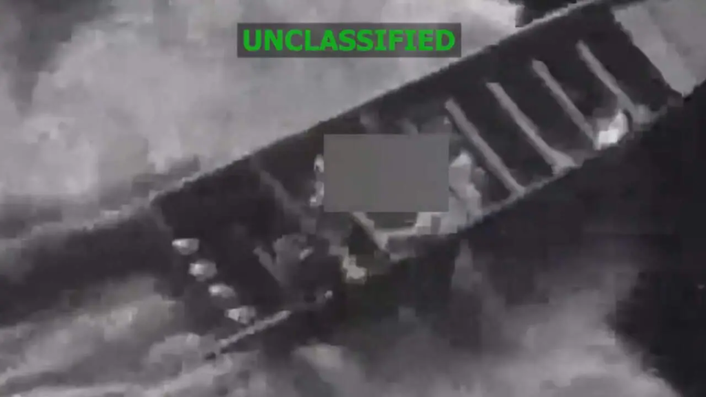 EE. UU. lanza ofensiva marítima y destruye tres embarcaciones: al menos 11 muertos