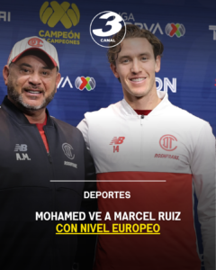 Mohamed ve a Marcel Ruiz con nivel europeo