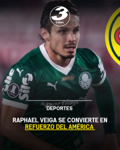 Raphael Veiga se convierte en refuerzo del América