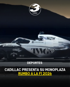 Cadillac presenta su monoplaza rumbo a la F1 2026
