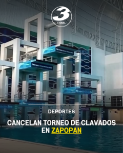Cancelan torneo de clavados en Zapopan