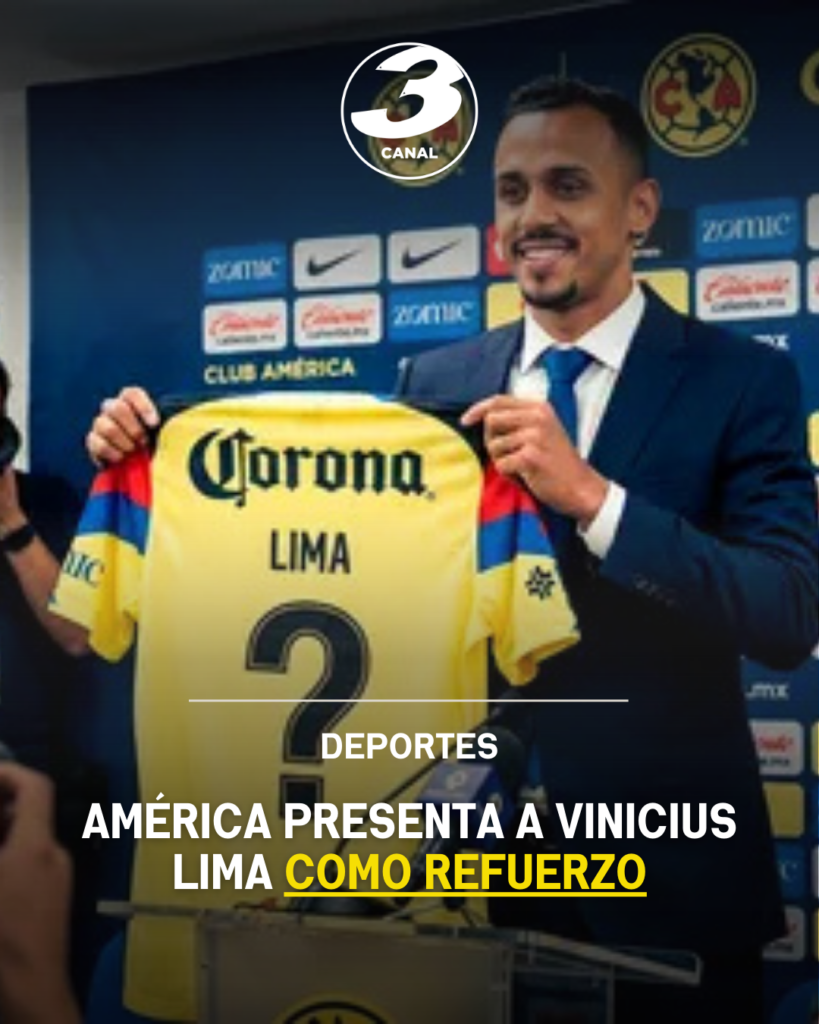 América presenta a Vinicius Lima como refuerzo