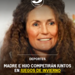 Madre e hijo competirán juntos en Juegos de Invierno