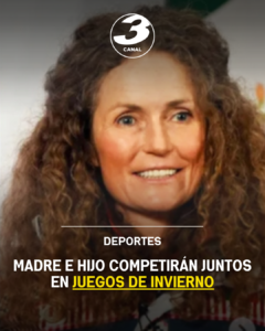 Madre e hijo competirán juntos en Juegos de Invierno