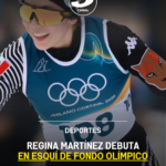 Regina Martínez debuta en esquí de fondo olímpico