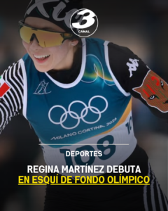 Regina Martínez debuta en esquí de fondo olímpico