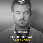 Fallece Eric Dane a los 53 años