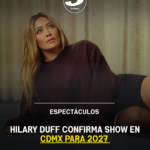 Hilary Duff confirma show en CDMX para 2027