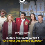Elenco mexicano da voz a “La cabra que cambió el juego”