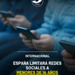 España limitará redes sociales a menores de 16 años