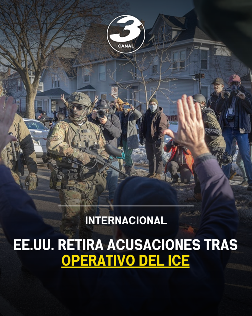 EE.UU. retira acusaciones tras operativo del ICE