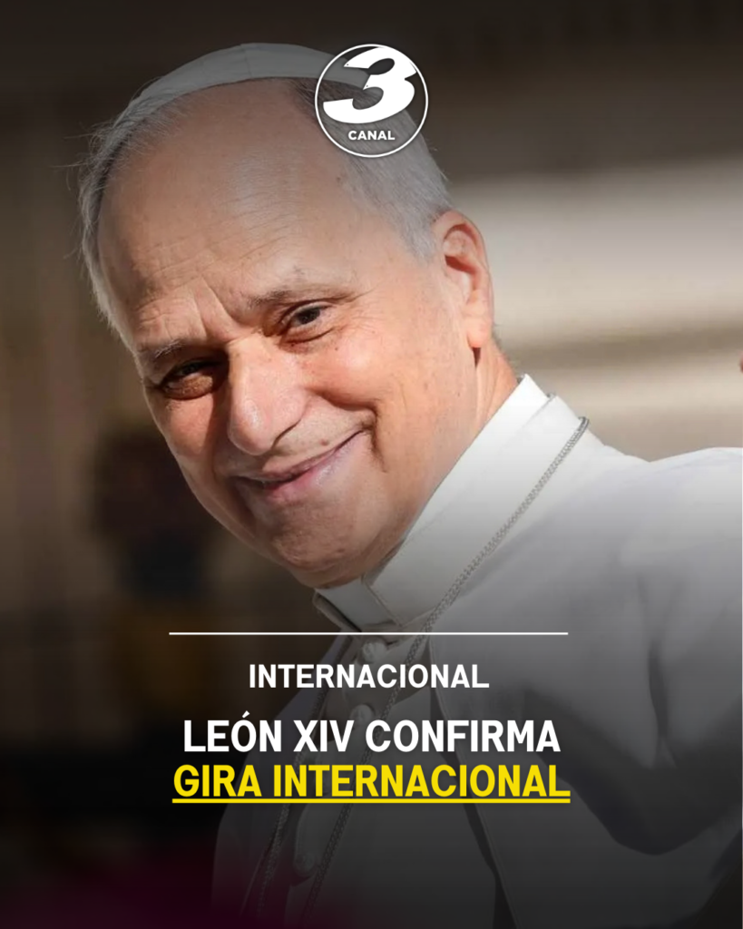 León XIV confirma gira internacional