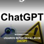 Usuarios reportan fallas en ChatGPT