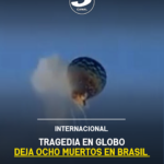 Tragedia en globo deja ocho muertos en Brasil