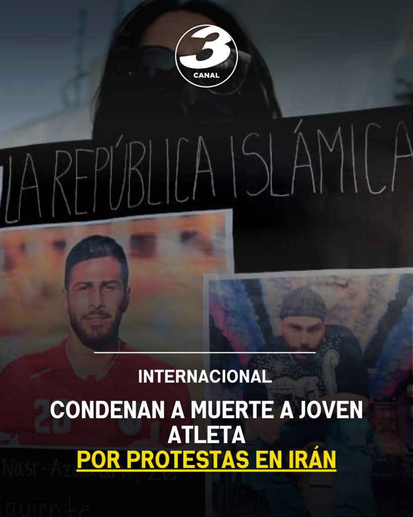 Condenan a muerte a joven atleta por protestas en Irán