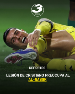 Lesión de Cristiano preocupa al Al-Nassr