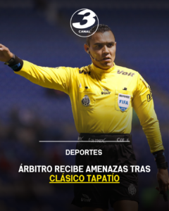 Árbitro recibe amenazas tras Clásico Tapatío