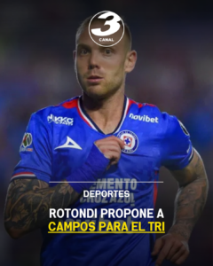 Rotondi propone a Campos para el Tri