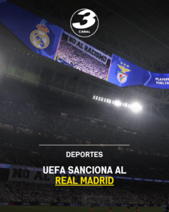 UEFA sanciona al Real Madrid
