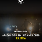 Apagón deja sin luz a millones en Cuba