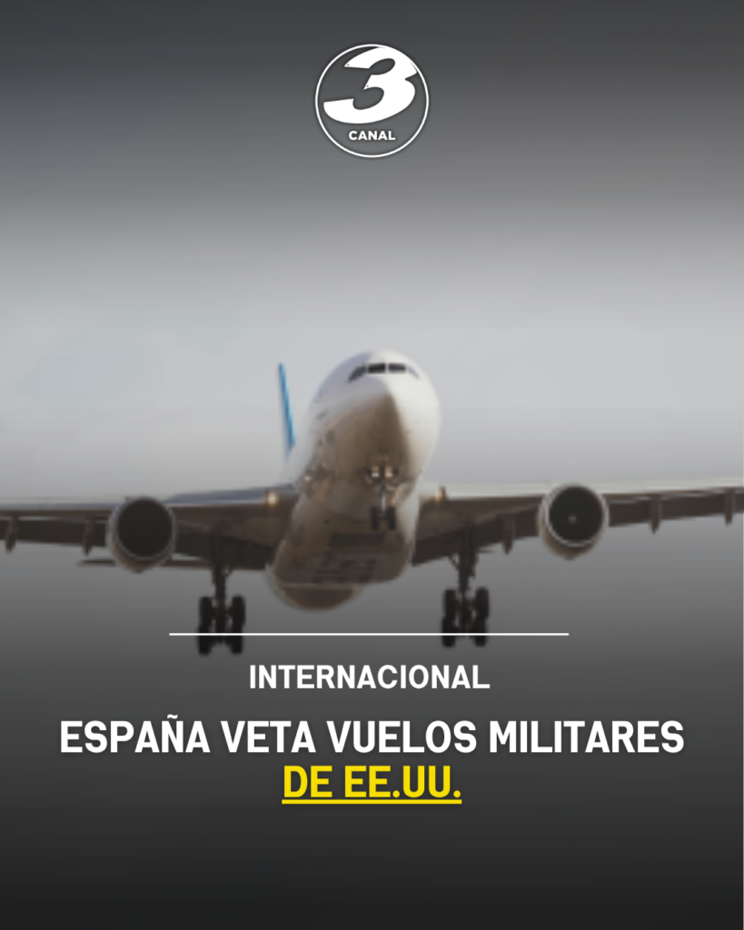 España veta vuelos militares de EE.UU.