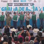 CONTINÚA MANOLO DETONANDO GRANDES PROGRAMAS DE AGUA EN COAHUILA