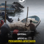 Apoyo a pescadores afectados