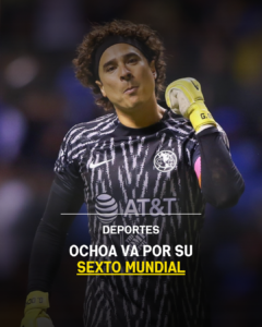 Ochoa va por su sexto Mundial