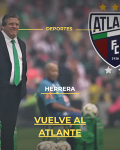 Herrera vuelve al Atlante