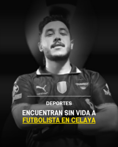Encuentran sin vida a futbolista en Celaya