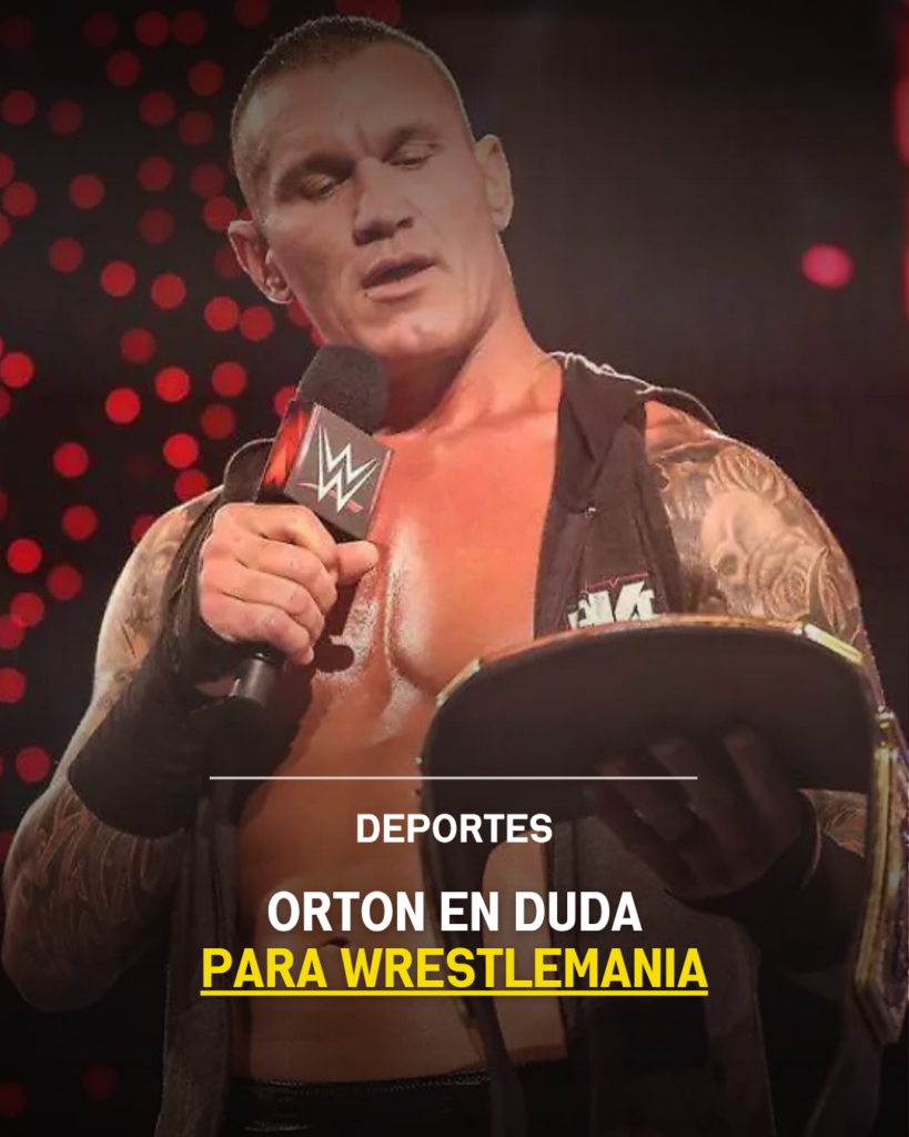 Orton en duda para WrestleMania