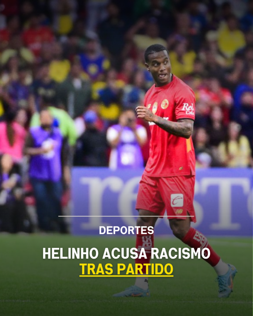 Helinho acusa racismo tras partido