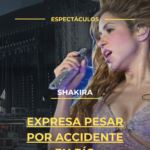 Shakira expresa pesar por accidente en Río