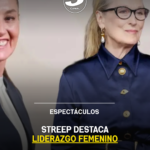 Streep destaca liderazgo femenino
