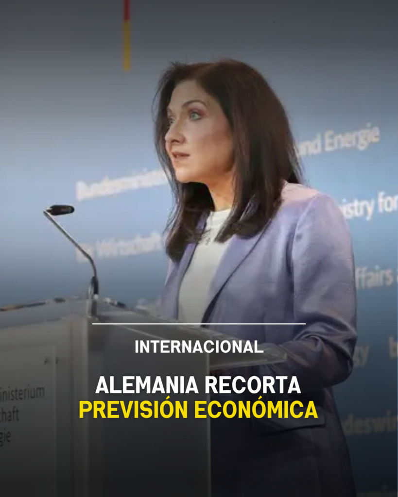 Alemania recorta previsión económica