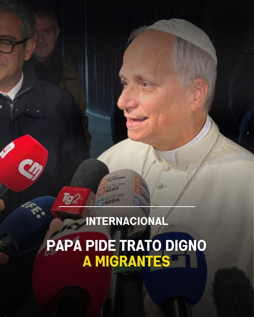 Papa pide trato digno a migrantes