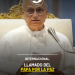 Llamado del Papa por la paz