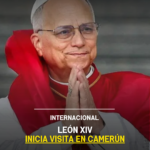 León XIV inicia visita en Camerún
