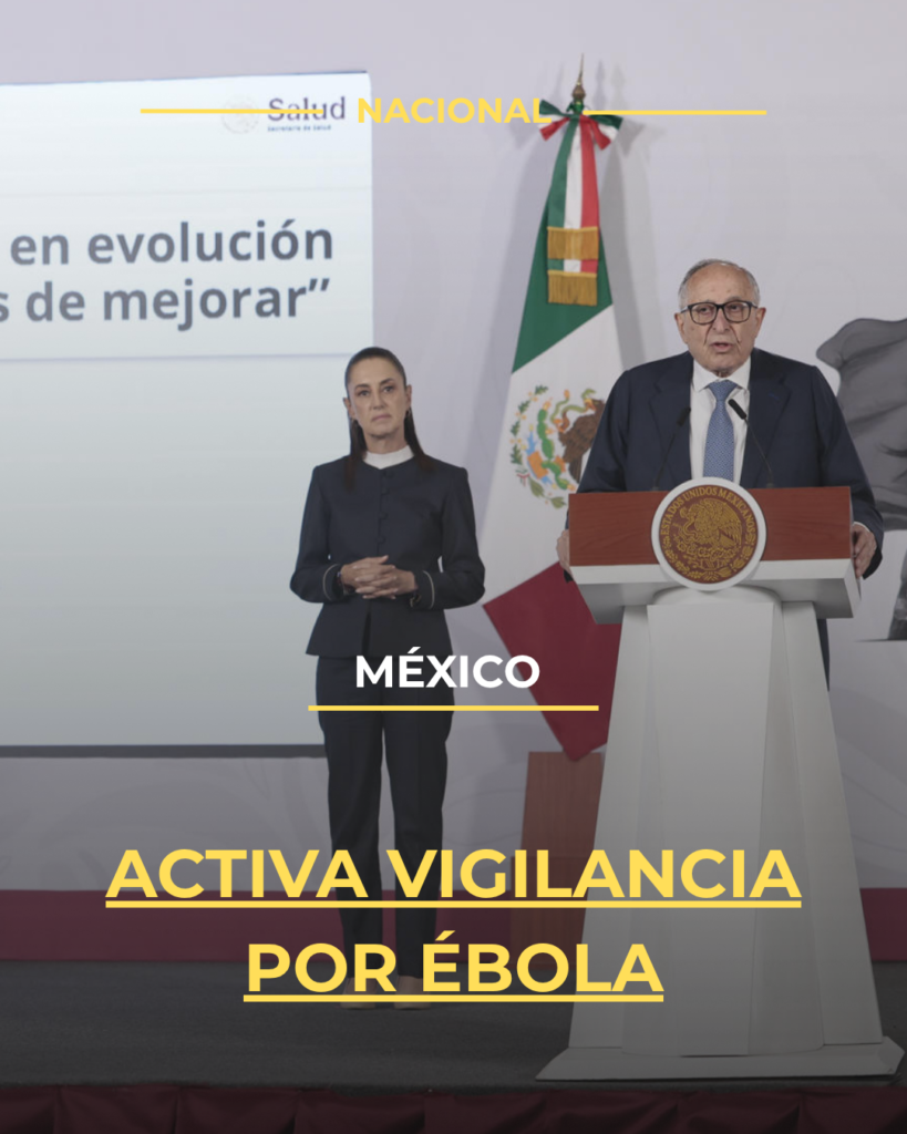 México activa vigilancia por ébola