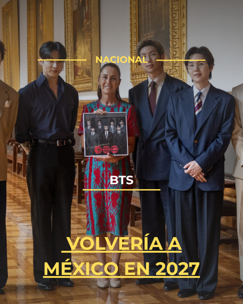BTS volvería a México en 2027