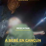 Rescatan a bebé en Cancún