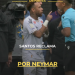 Santos reclama por Neymar