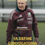 Aguirre ya define convocatoria