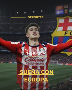 ‘Hormiga’ sueña con Europa