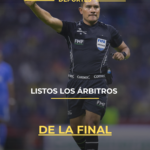 Listos los árbitros de la final
