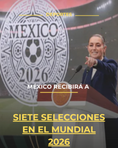 México recibirá a siete selecciones en el Mundial 2026