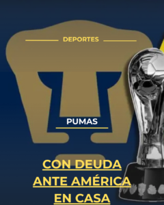 Pumas, con deuda ante América en casa