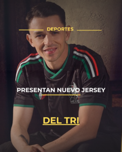 Presentan nuevo jersey del Tri