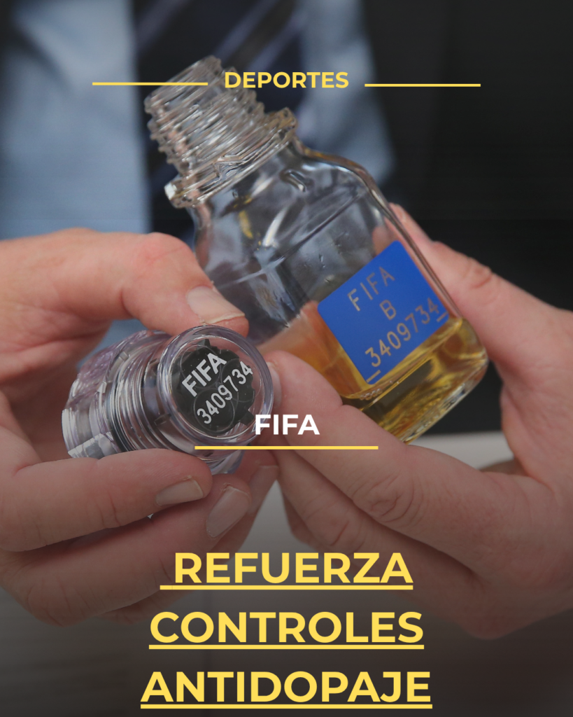 FIFA refuerza controles antidopaje